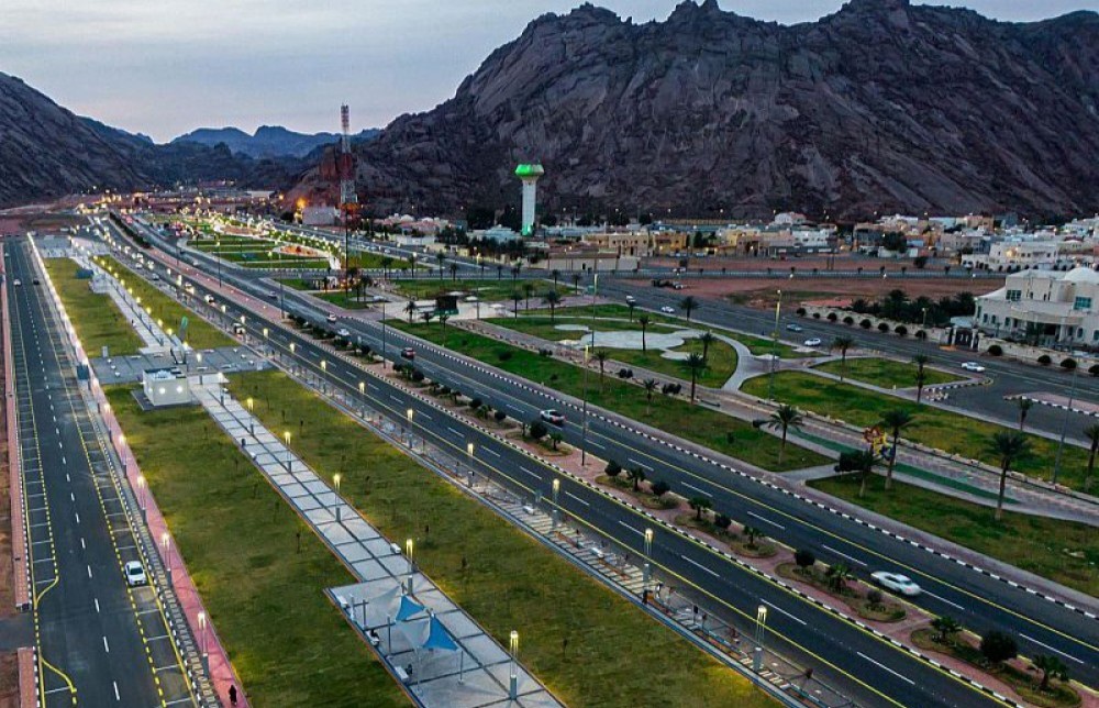 مساحات خضراء وحدائق حديثة في مدينة حائل